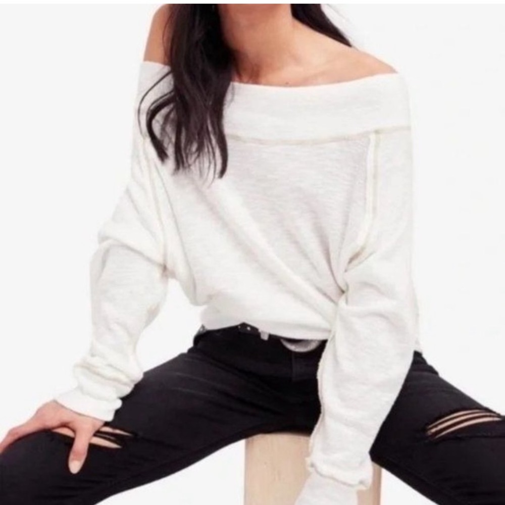 Free people thermal off the shoulder